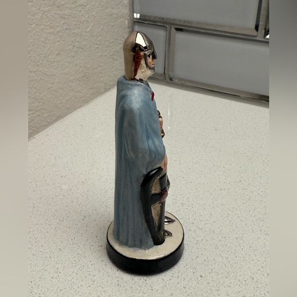 Vintage Chess Piece Alberta Molds 1973 Ceramic Hand Painted Pawn - Picture 5 of 11